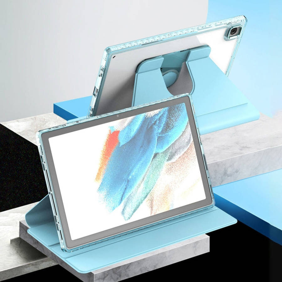 Clear 360 Rotation Stand Smart Leather Tablet Case, For Samsung Galaxy Tab A8, For Samsung Galaxy...