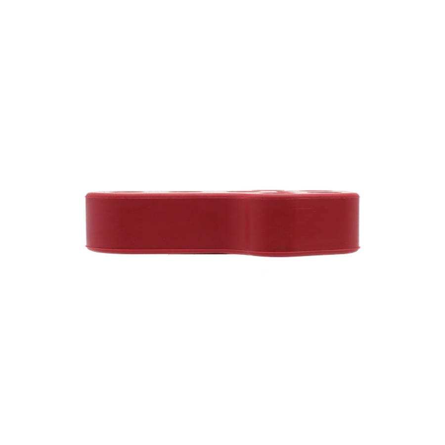 XH-6282 7 Holes Car Exhaust Hanger Bushing Muffler Rubber Insulator Mount Bracket