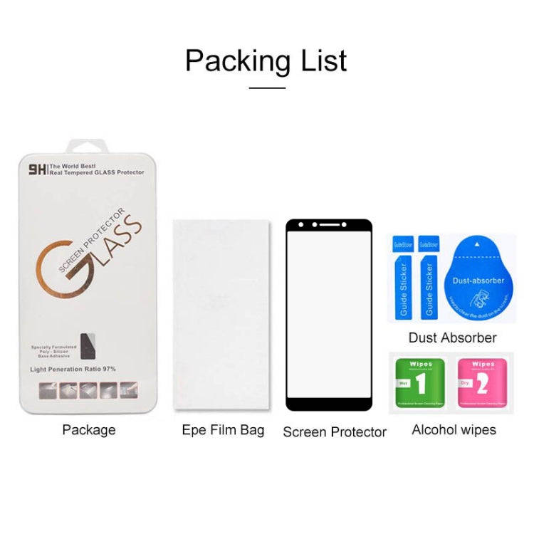 Full Glue Full Screen Tempered Glass Film, For Alcatel 7, For Huawei Honor Play4 Pro, For Xiaomi ...