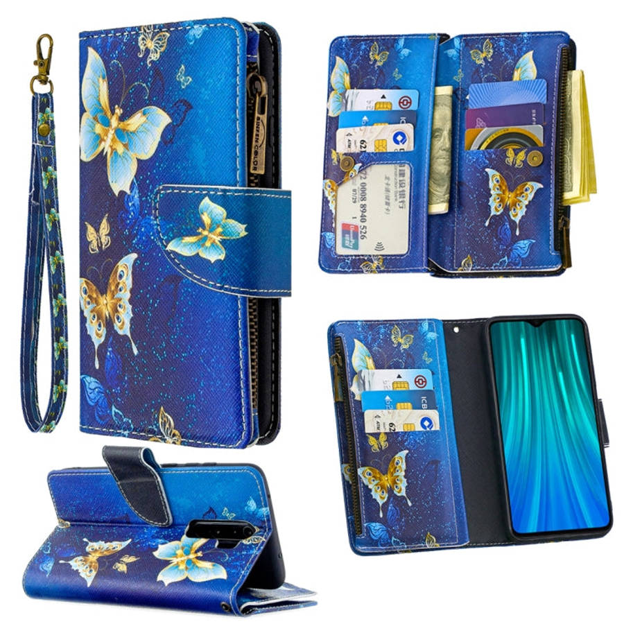 Colored Drawing Pattern Zipper Horizontal Flip Leather Case with Holder & Card Slots & Wallet, Fo...