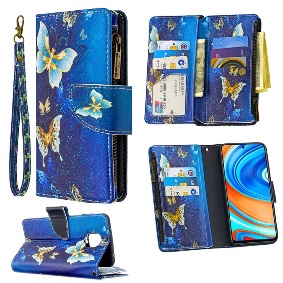 Colored Drawing Pattern Zipper Horizontal Flip Leather Case with Holder & Card Slots & Wallet, Fo...