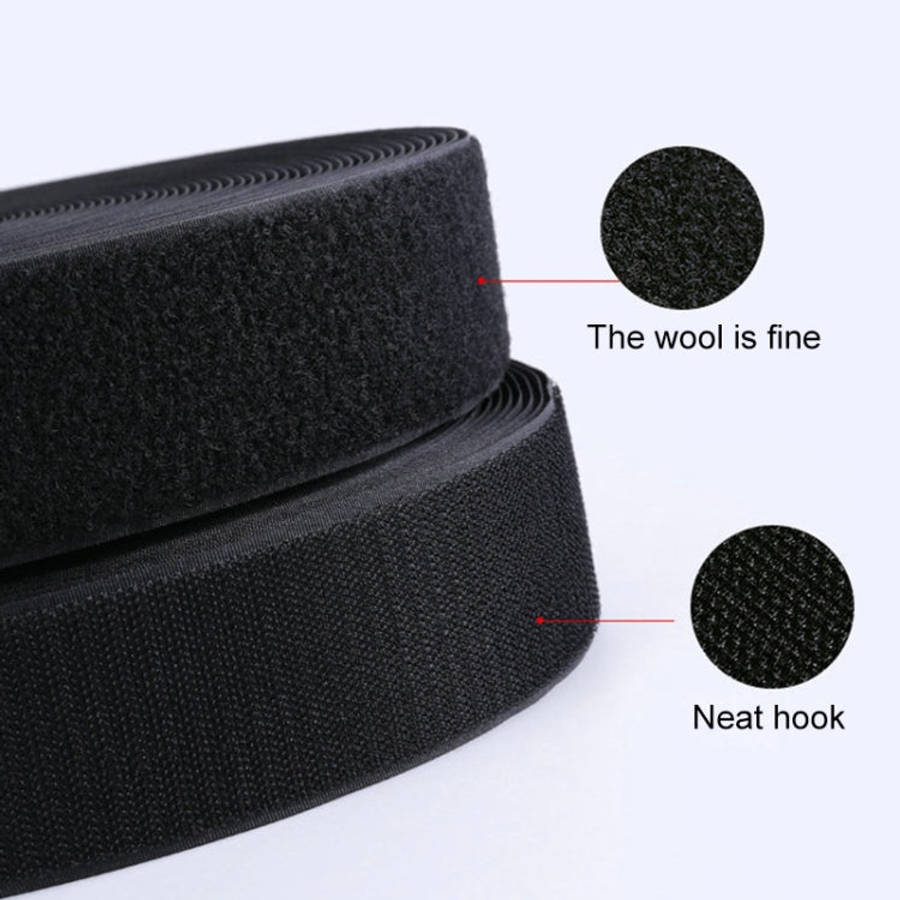 2.5cm Wide Nylon Clothing Textile Accessories Without Glue Velcro, 2.5cm Wide