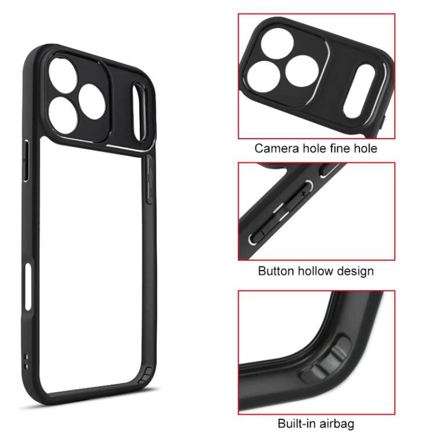 Frosted TPU + Transparent PC Phone Case, For iPhone 17 Pro Max, For iPhone 17 Pro, For iPhone 17,...