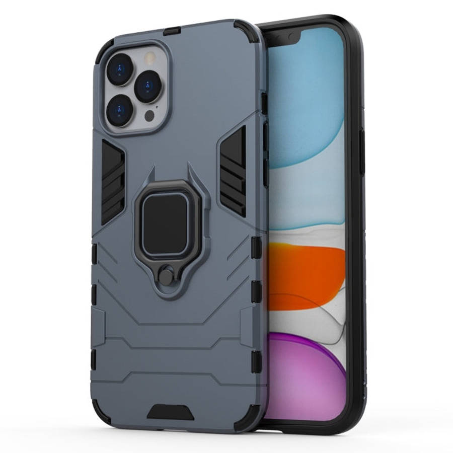 Shockproof PC + TPU Protective Case with Magnetic Ring Holder, For iPhone 12 / 12 Pro, For iPhone...