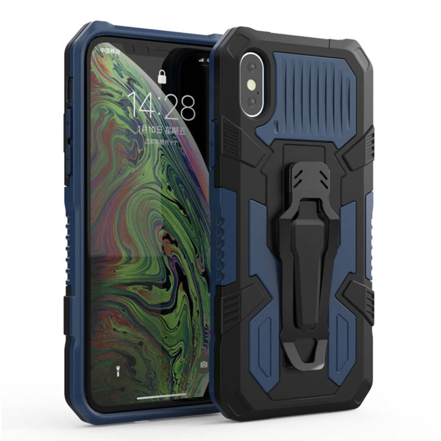 Machine Armor Warrior Shockproof PC + TPU Protective Case, For iPhone X / XS, For iPhone XR, For ...