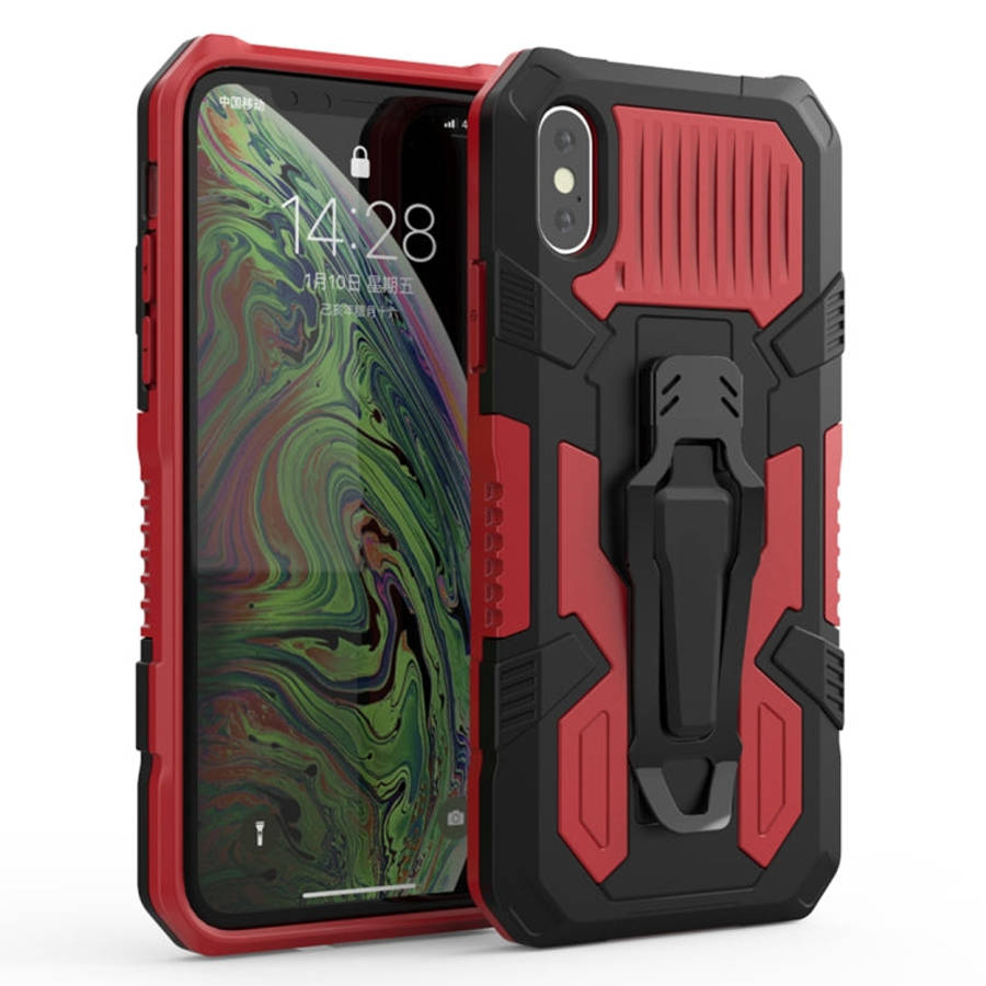Machine Armor Warrior Shockproof PC + TPU Protective Case, For iPhone X / XS, For iPhone XR, For ...