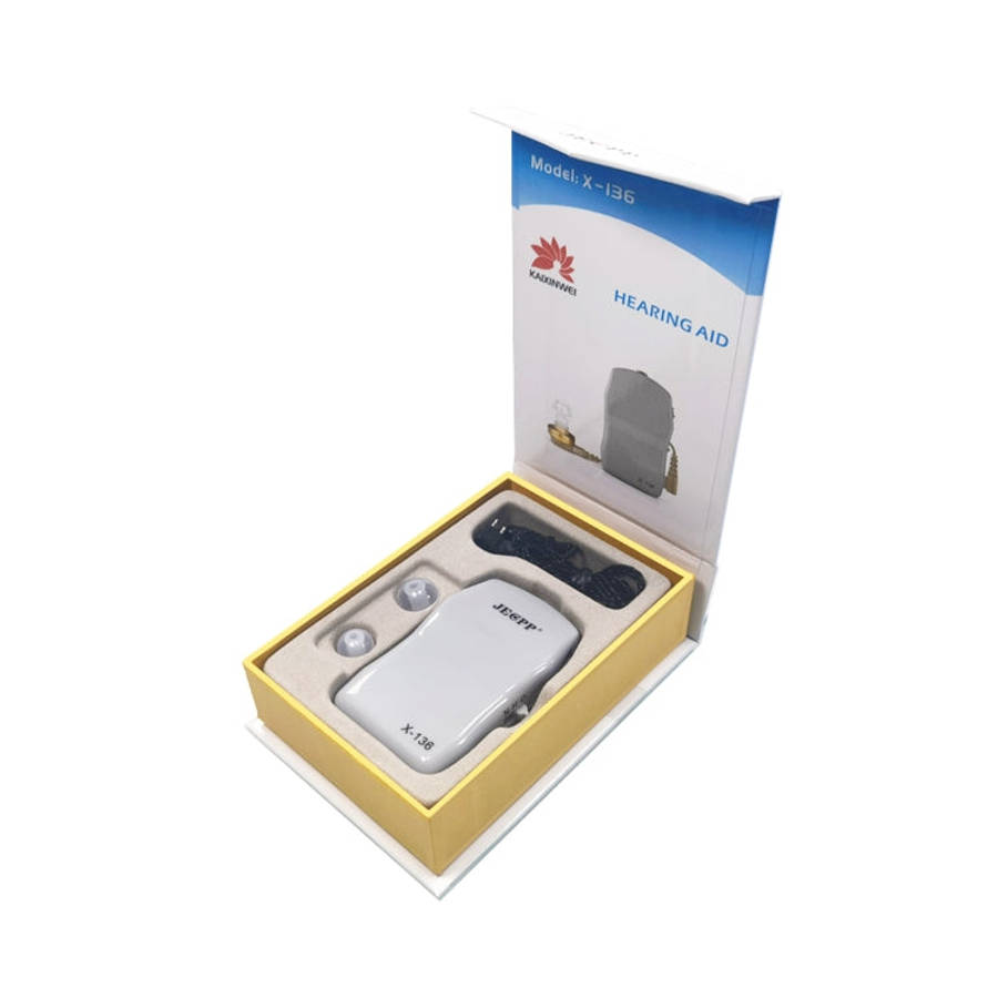 KAIXINWEI X136 DC1.5V In-ear Hearing Aid Sound Amplifier, X136