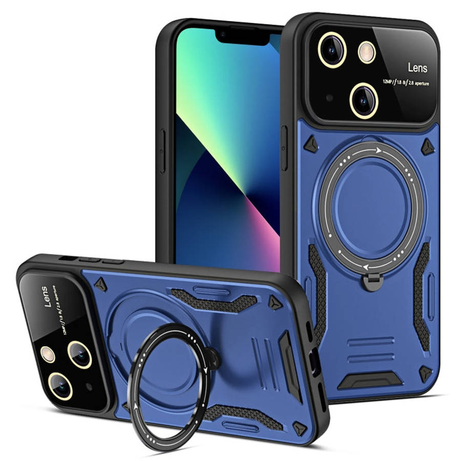 Large Window MagSafe Holder Phone Case, For iPhone 14 Plus, For iPhone 14, For iPhone 14 Pro, For...