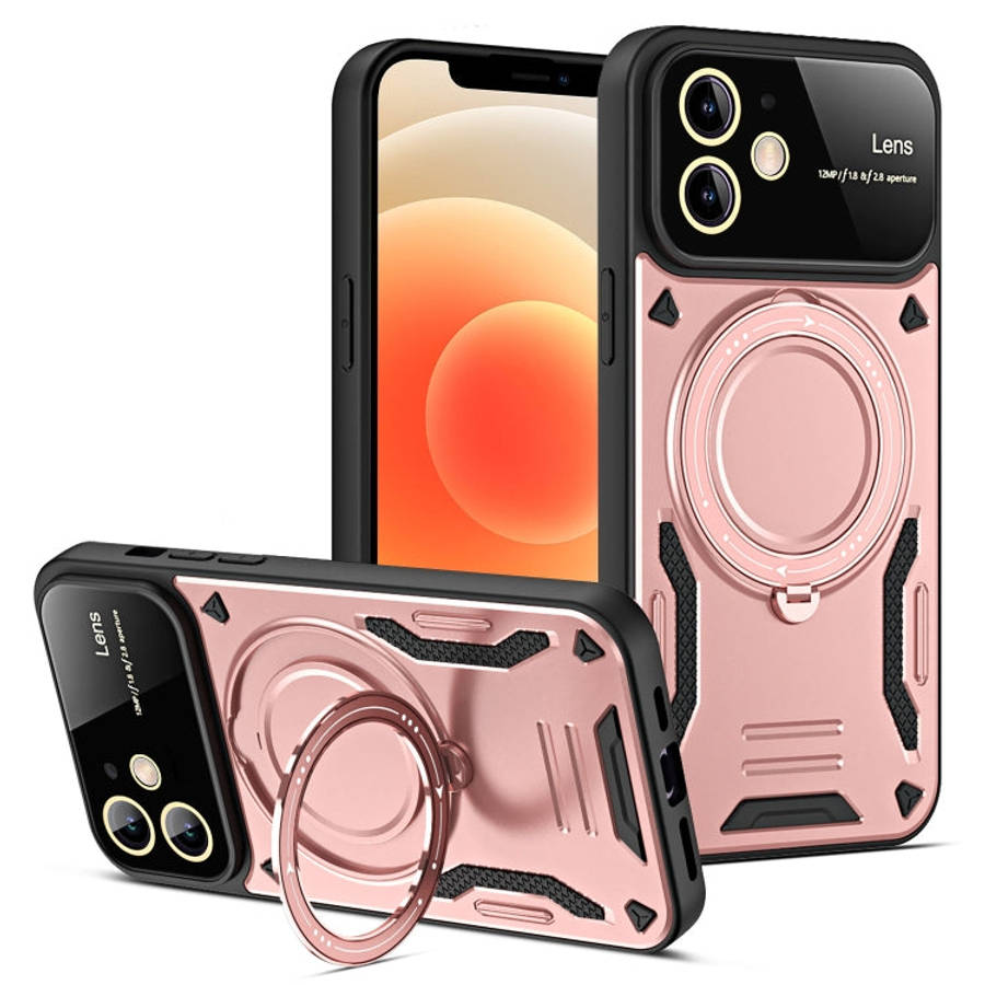 Large Window MagSafe Holder Phone Case, For iPhone 14 Plus, For iPhone 14, For iPhone 14 Pro, For...