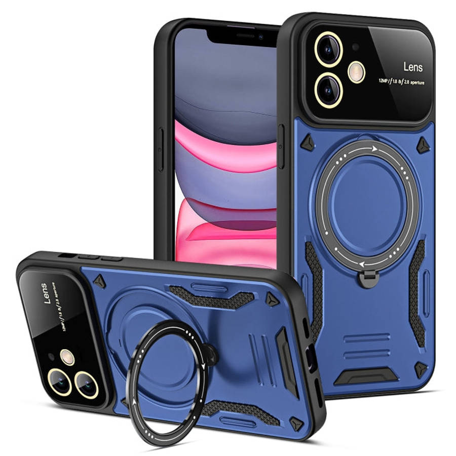 Large Window MagSafe Holder Phone Case, For iPhone 12 Pro Max, For iPhone 12 Pro, For iPhone 11 P...