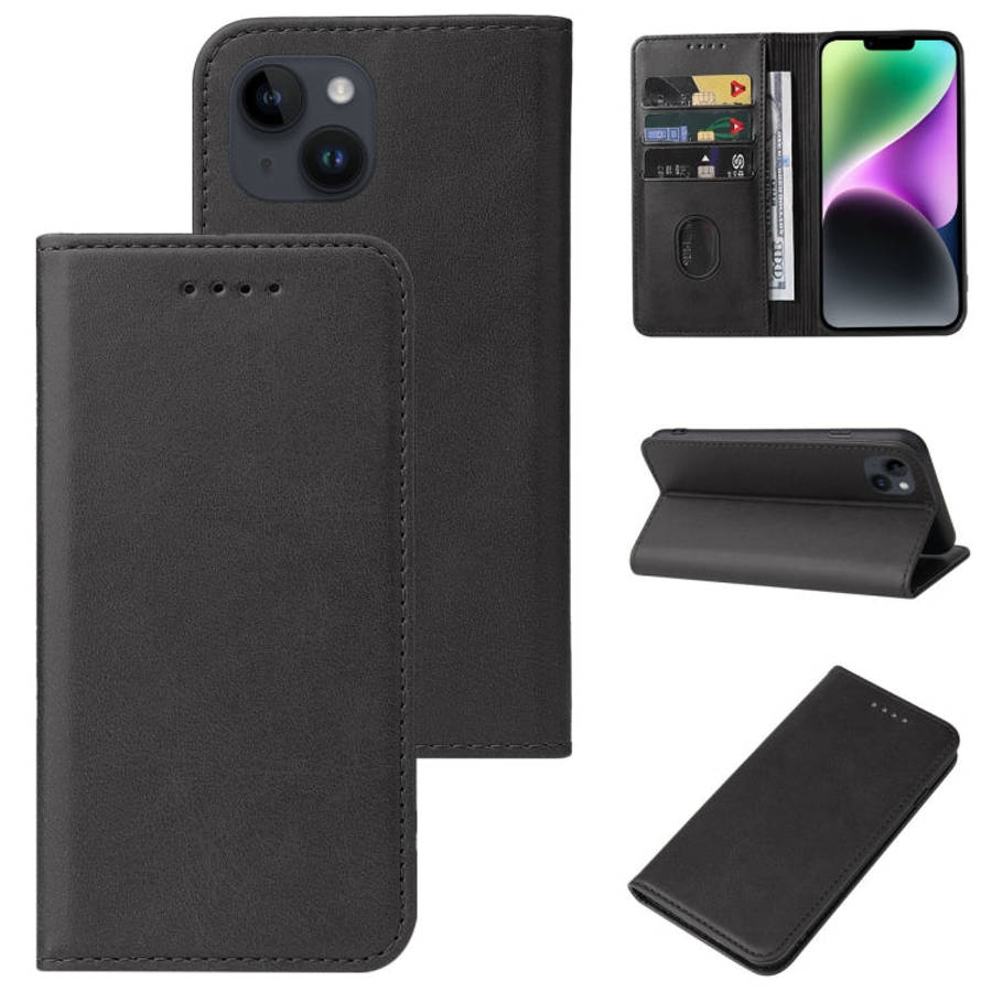 Magnetic Closure Leather Phone Case, For iPhone 15 Pro Max, For iPhone 15 Pro, For iPhone 15 Plus...