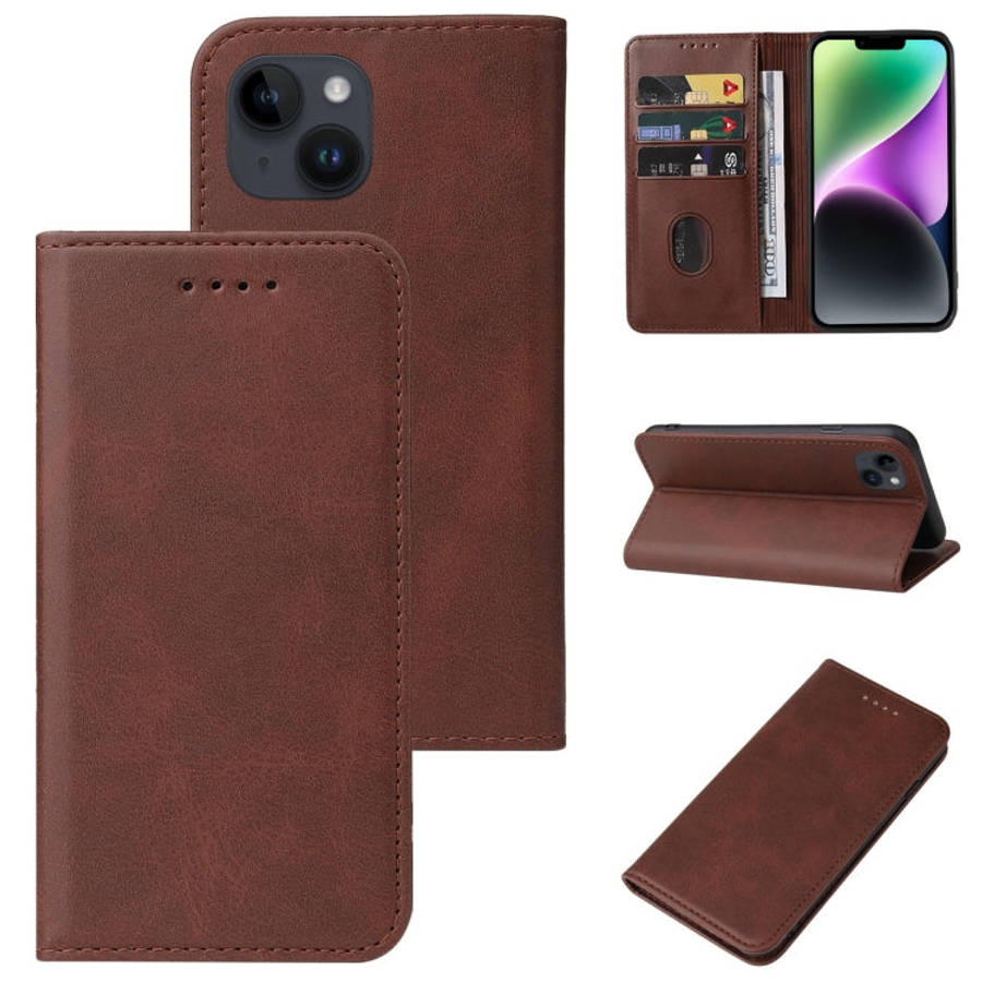 Magnetic Closure Leather Phone Case, For iPhone 15 Pro Max, For iPhone 15 Pro, For iPhone 15 Plus...