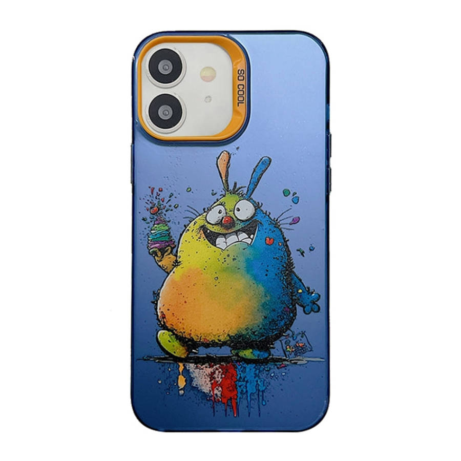 Cute Animal Pattern Series PC + TPU Phone Case, For iPhone 13 Pro, For iPhone 13, For iPhone 12, ...