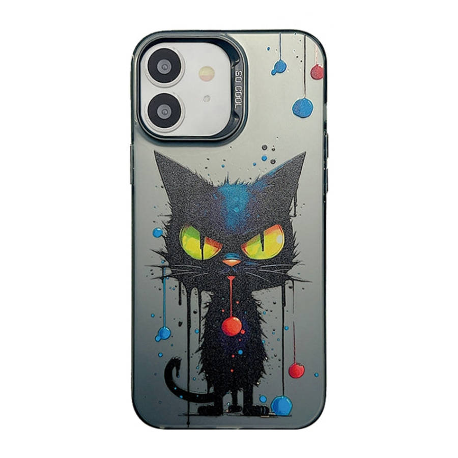 Cute Animal Pattern Series PC + TPU Phone Case, For iPhone 13 Pro, For iPhone 13, For iPhone 12, ...
