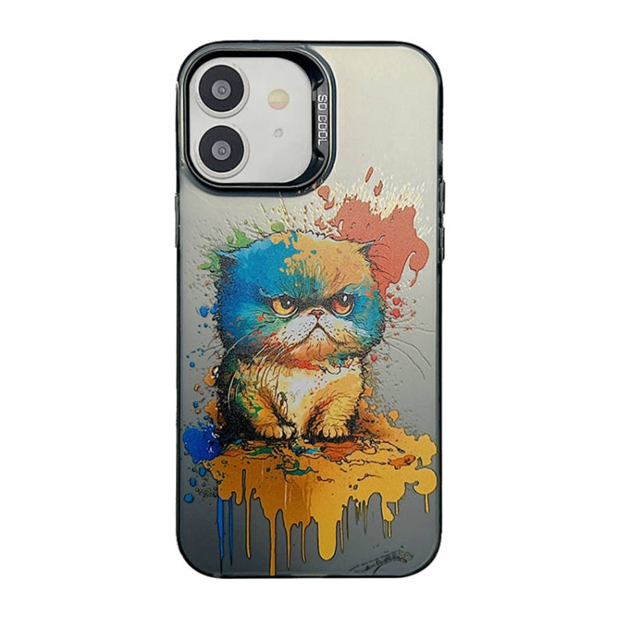 Cute Animal Pattern Series PC + TPU Phone Case, For iPhone 13 Pro, For iPhone 13, For iPhone 12, ...