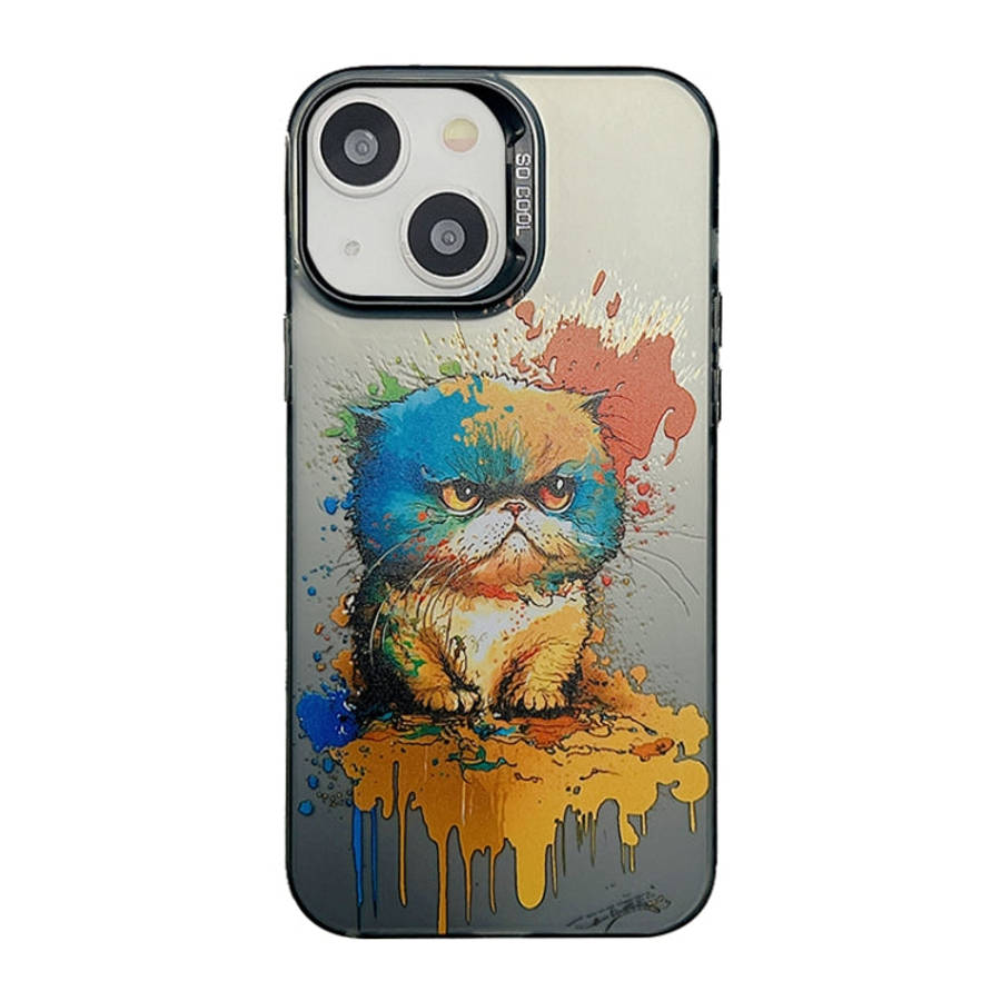 Cute Animal Pattern Series PC + TPU Phone Case, For iPhone 13 Pro, For iPhone 13, For iPhone 12, ...