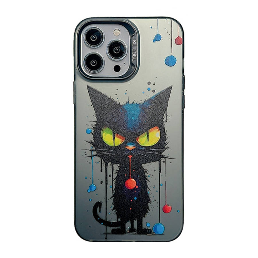 Cute Animal Pattern Series PC + TPU Phone Case, For iPhone 13 Pro, For iPhone 13, For iPhone 12, ...