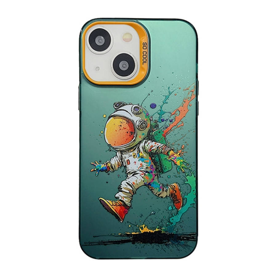 Cute Animal Pattern Series PC + TPU Phone Case, For iPhone 14, For iPhone 15 Pro Max, For iPhone ...