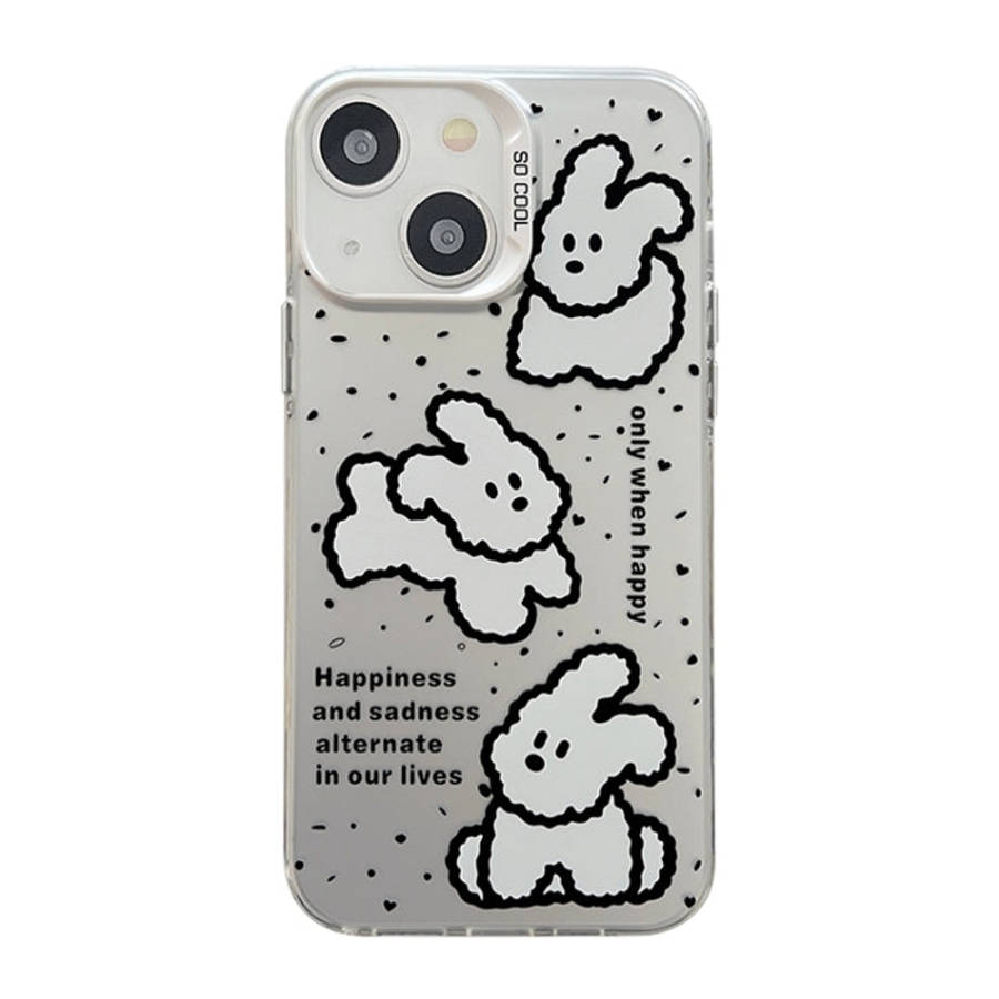 Cute Animal Pattern Series PC + TPU Phone Case, For iPhone 15 Plus, For iPhone 14 Pro Max, For iP...