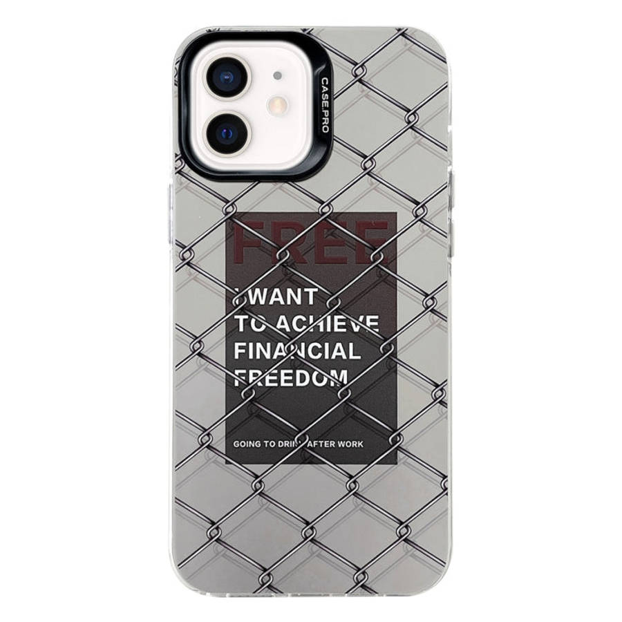 Electroplated Silver Series PC Protective Phone Case, For iPhone 12 Pro, For iPhone 11