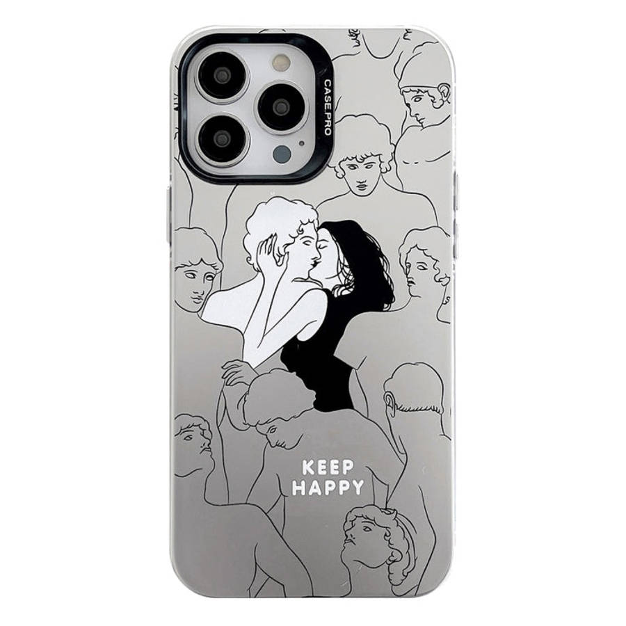 Electroplated Silver Series PC Protective Phone Case, For iPhone 12, For iPhone 12 Pro Max