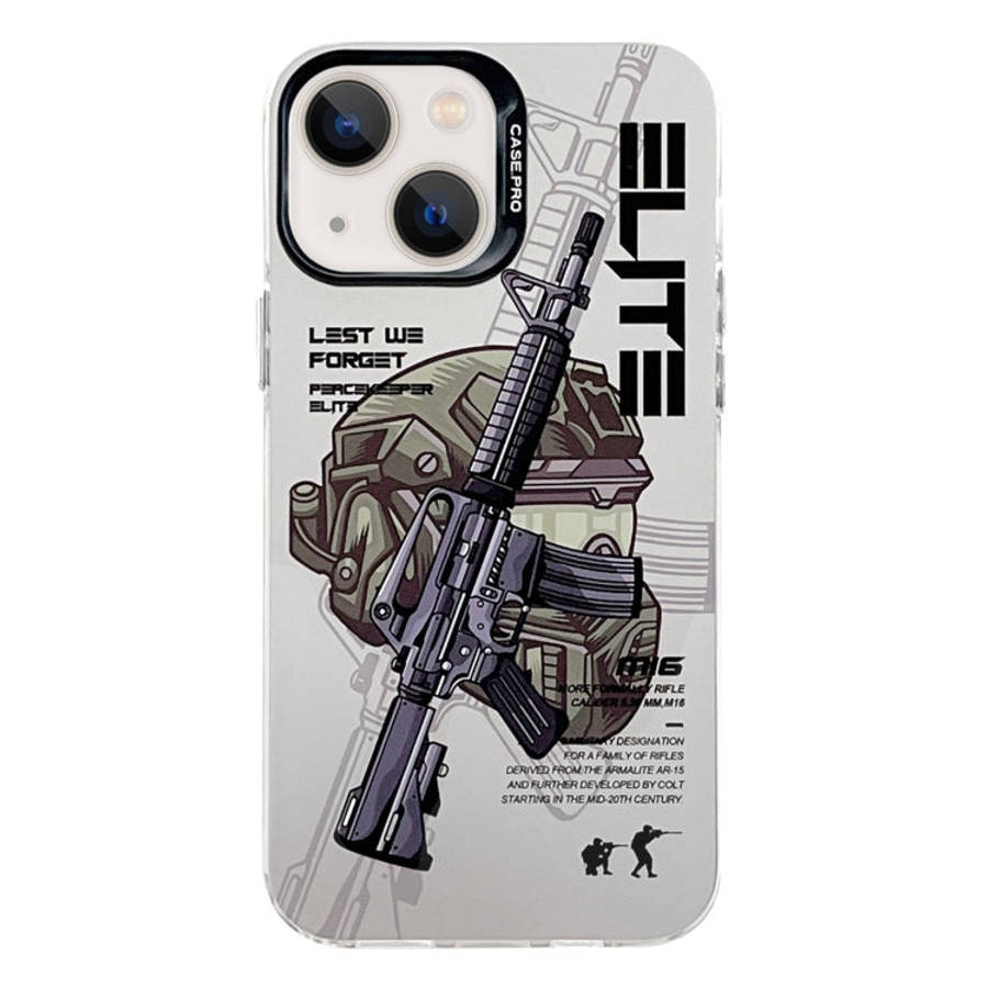 Electroplated Silver Series PC Protective Phone Case, For iPhone 13 Pro, For iPhone 13