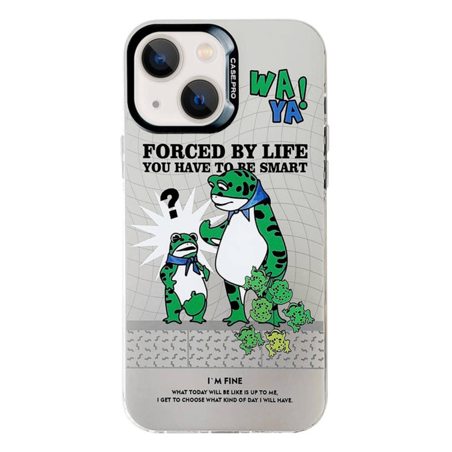 Electroplated Silver Series PC Protective Phone Case, For iPhone 13 Pro, For iPhone 13