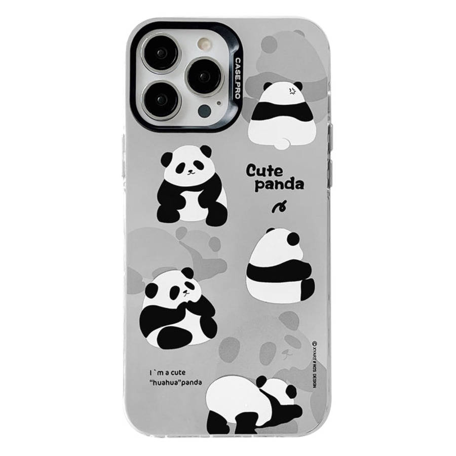 Electroplated Silver Series PC Protective Phone Case, For iPhone 13 Pro, For iPhone 13
