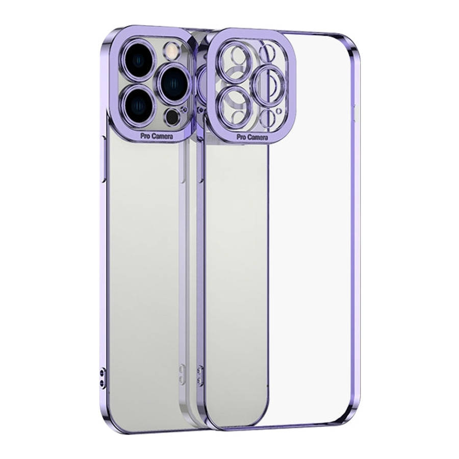 Electroplating TPU Phone Case, For iPhone 15 Pro Max, For iPhone 15 Pro, For iPhone 15 Plus, For ...