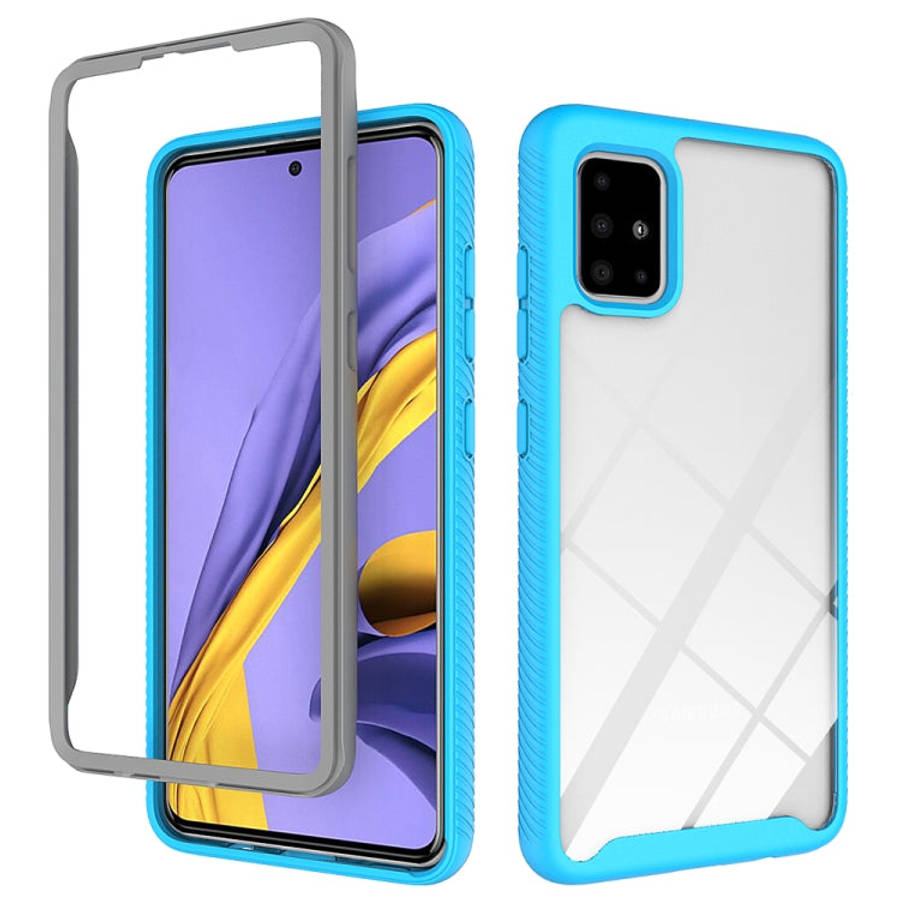 Starry Sky Solid Color Series Shockproof PC + TPU Protective Case, For Samsung Galaxy A51 5G