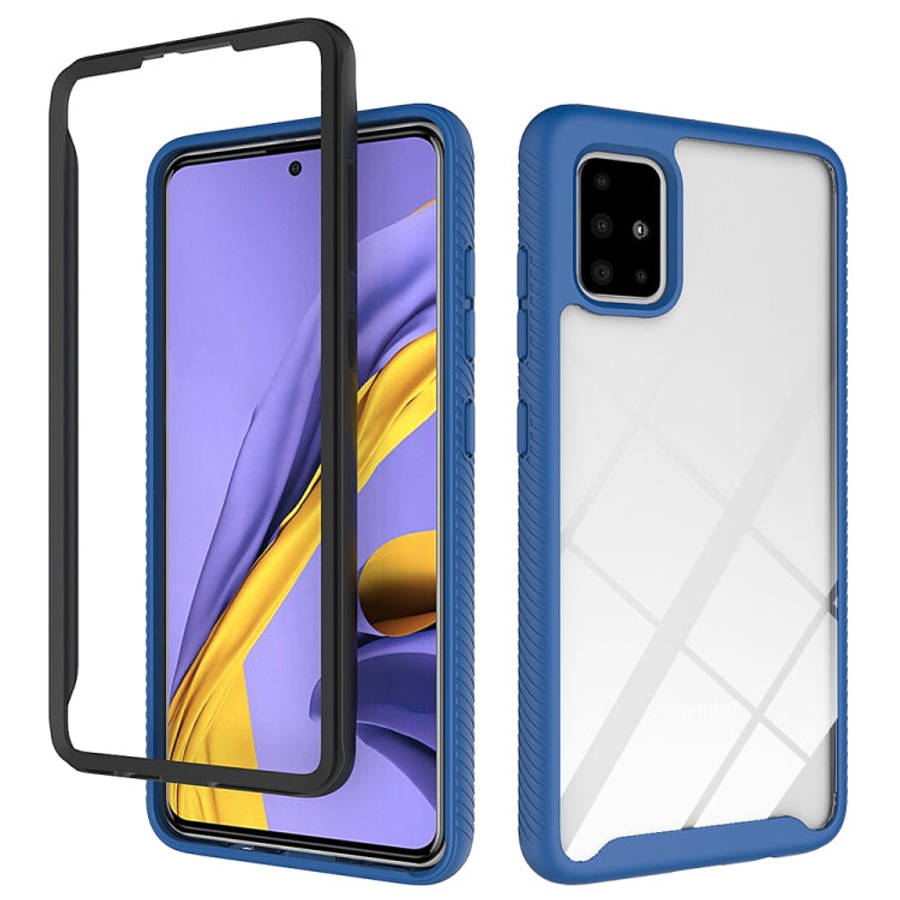 Starry Sky Solid Color Series Shockproof PC + TPU Protective Case, For Samsung Galaxy A51 5G