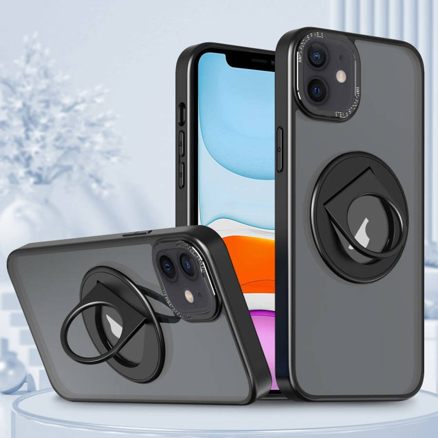 Rotating Ring Magnetic Holder Phone Case, For iPhone 12 / 12 Pro, For iPhone 12 Pro Max, For iPho...
