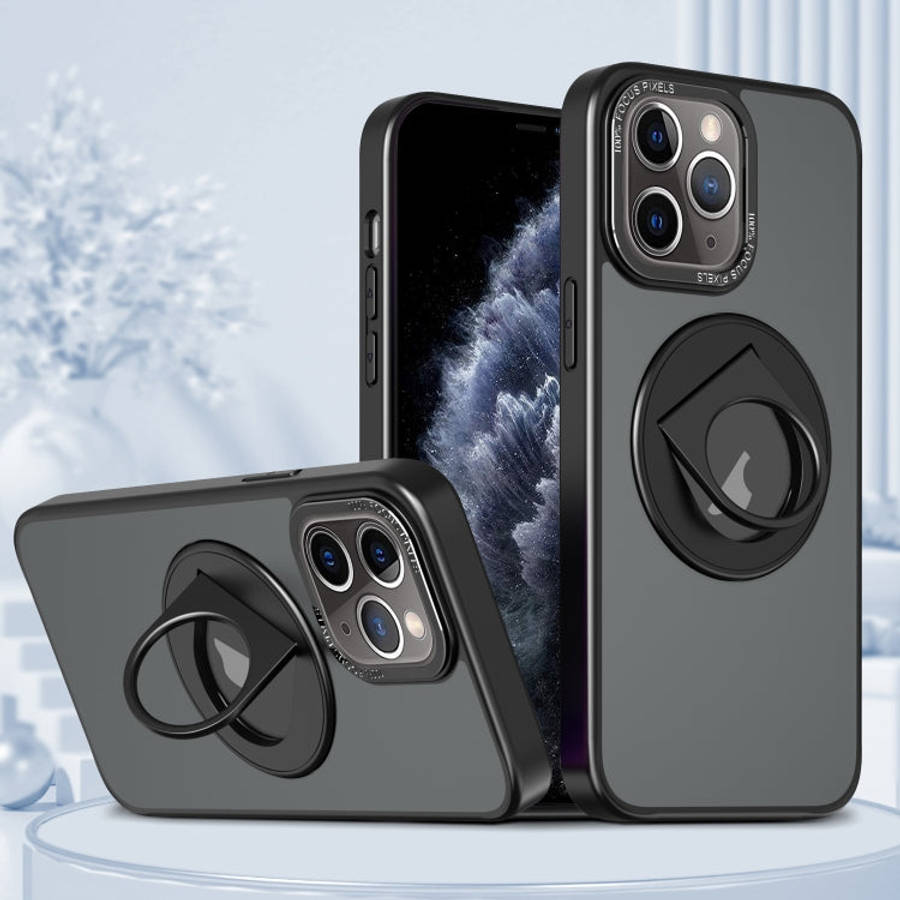 Rotating Ring Magnetic Holder Phone Case, For iPhone 12 / 12 Pro, For iPhone 12 Pro Max, For iPho...