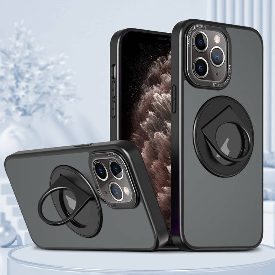 Rotating Ring Magnetic Holder Phone Case, For iPhone 12 / 12 Pro, For iPhone 12 Pro Max, For iPho...