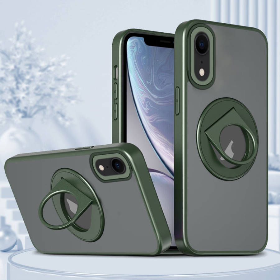 Rotating Ring Magnetic Holder Phone Case, For iPhone 12 / 12 Pro, For iPhone 12 Pro Max, For iPho...