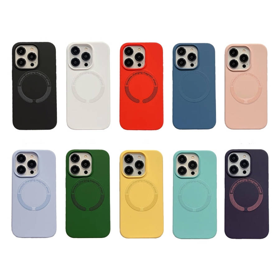 Magsafe Magnetic Silicone Phone Case, For iPhone 15 Pro Max