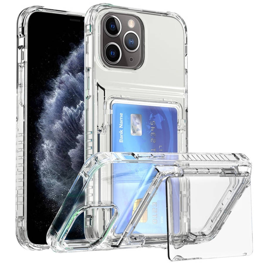 Crystal Clear Flip Card Slot Phone Case, For iPhone 18 Pro Max / 17 Pro Max, For iPhone 17, For i...