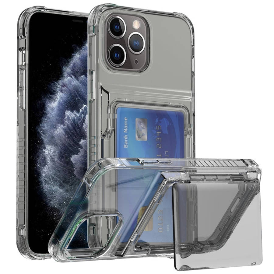 Crystal Clear Flip Card Slot Phone Case, For iPhone 18 Pro Max / 17 Pro Max, For iPhone 17, For i...
