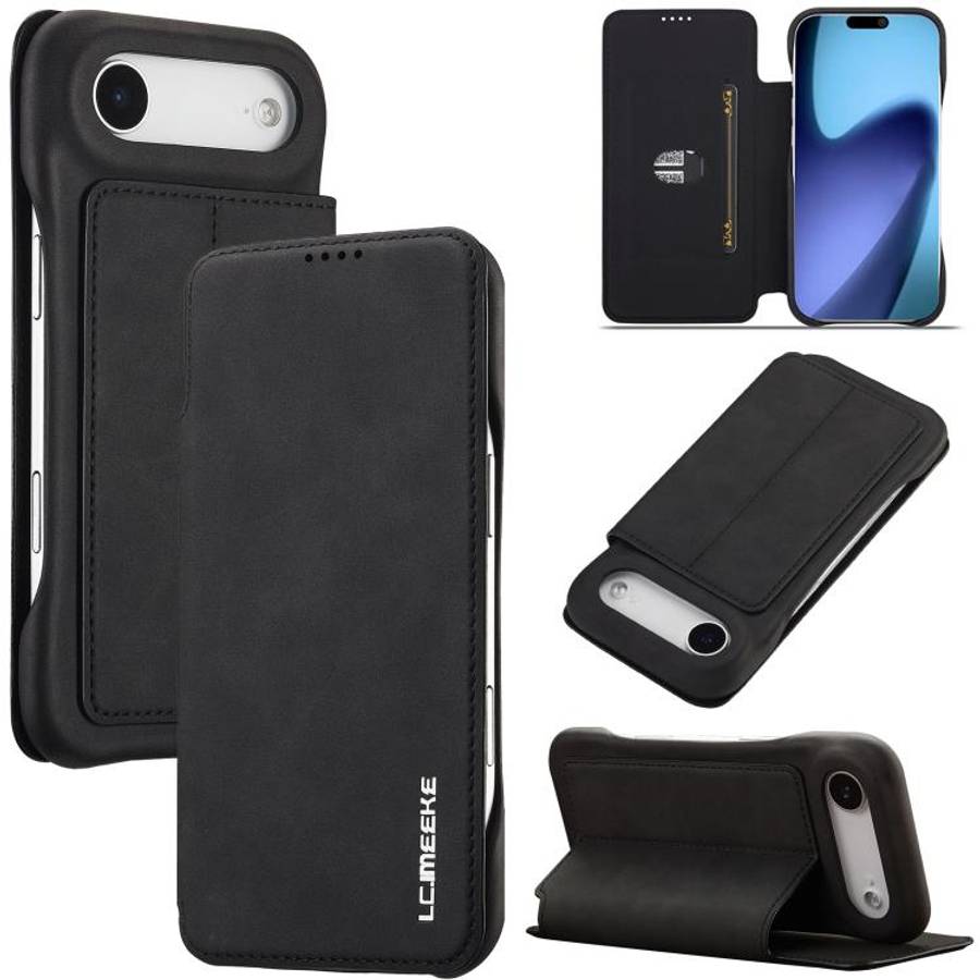 LC.IMEEKE Hon Ancient Series Flip Leather Phone Case, For iPhone 18 Pro / 17 Pro, For iPhone 18 P...