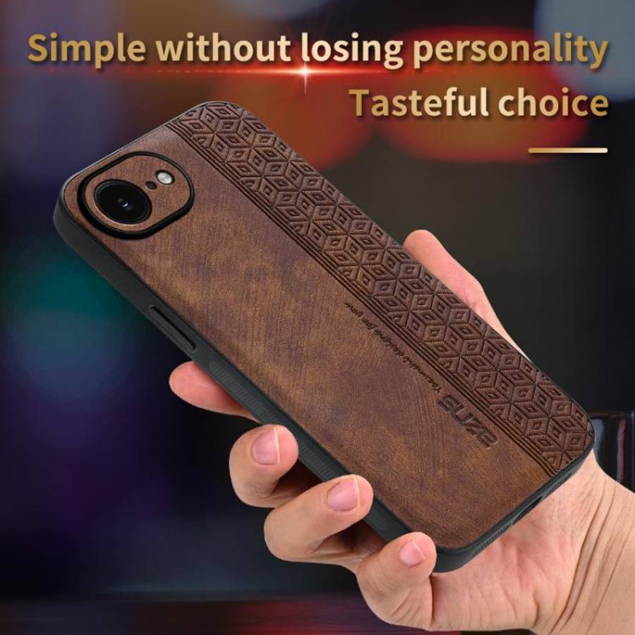 AZNS 3D Embossed Skin Feel Phone Case, For iPhone 16e / 17e, For iPhone 17 Pro Max, For iPhone 17...