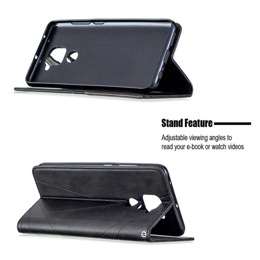 Rhombus Texture Horizontal Flip Magnetic Leather Case with Holder & Card Slots & Wallet, For Xiao...