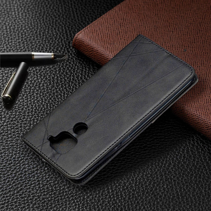 Rhombus Texture Horizontal Flip Magnetic Leather Case with Holder & Card Slots & Wallet, For Xiao...