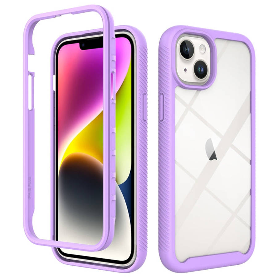 Starry Sky Solid Color Shockproof TPU Clear PC Phone Case, For iPhone 16 Pro Max, For iPhone 16 P...
