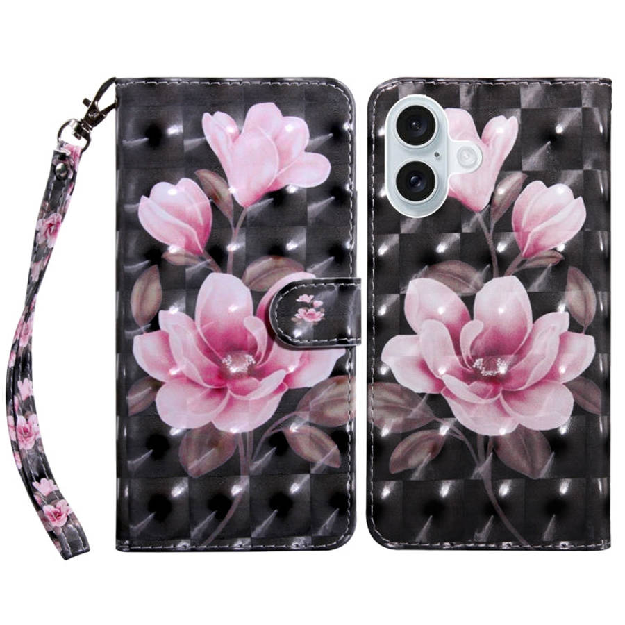 3D Painted Leather Phone Case, For iPhone 16 Pro Max, For iPhone 16 Pro, For iPhone 16 Plus, For ...