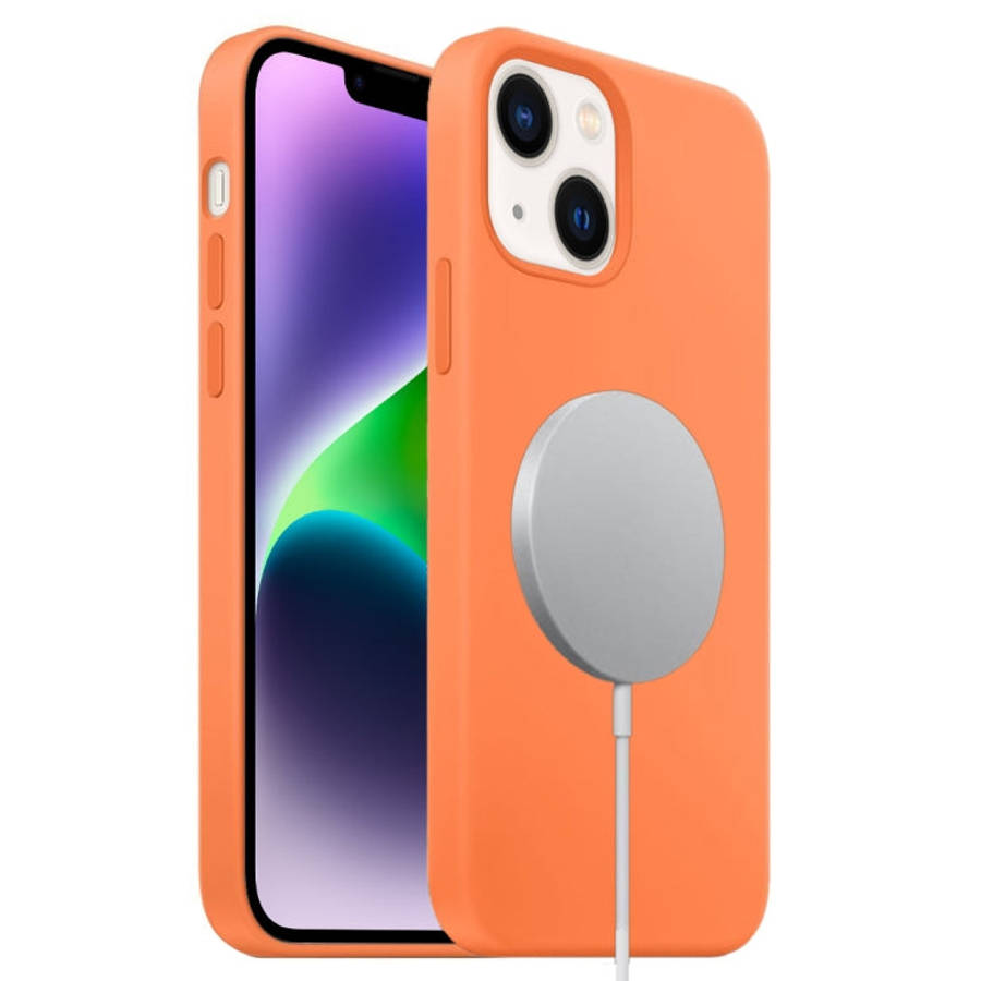 Liquid Silicone Full Coverage MagSafe Phone Case, For iPhone 15 Plus, For iPhone 15, For iPhone 1...