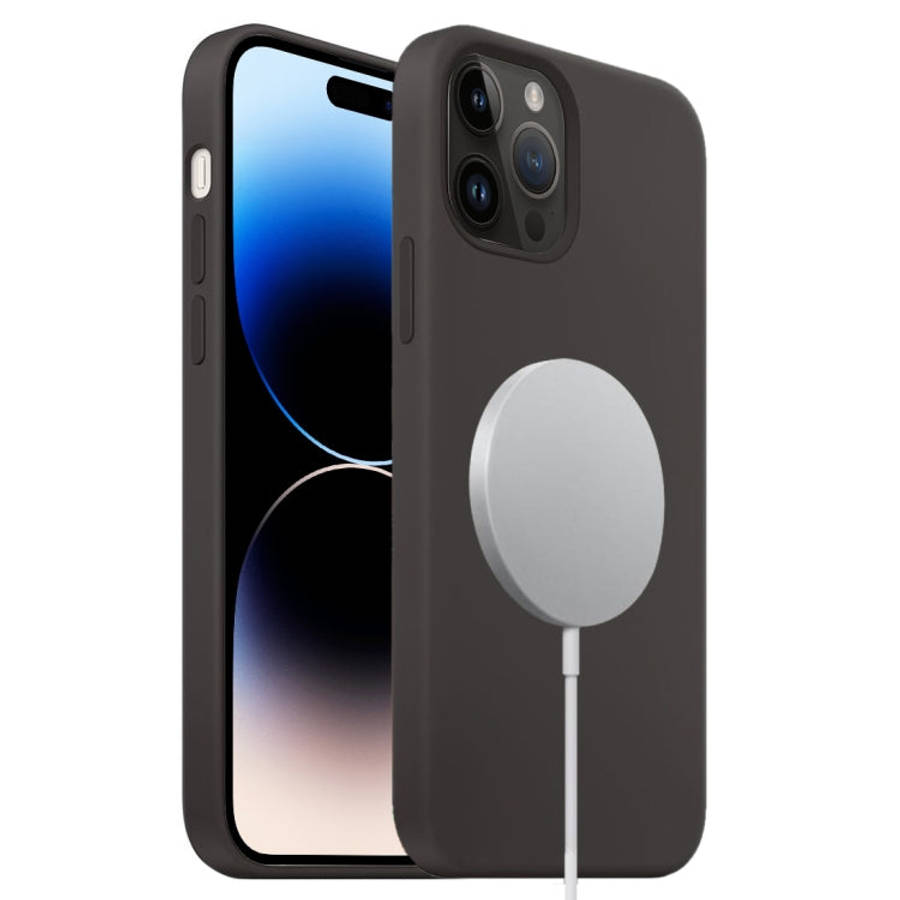 Liquid Silicone Full Coverage MagSafe Phone Case, For iPhone 15 Plus, For iPhone 15, For iPhone 1...