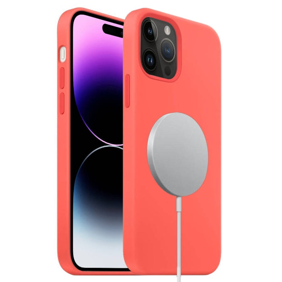 Liquid Silicone Full Coverage MagSafe Phone Case, For iPhone 16 Pro Max, For iPhone 16 Pro, For i...