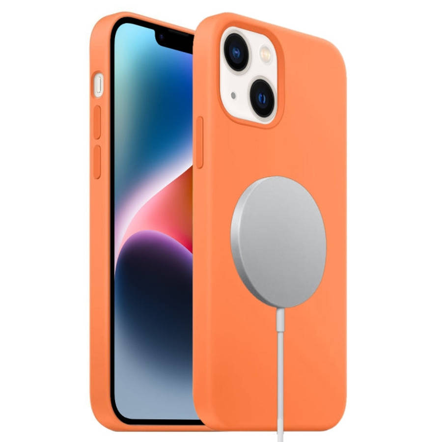Liquid Silicone Full Coverage MagSafe Phone Case, For iPhone 15 Plus, For iPhone 15, For iPhone 1...