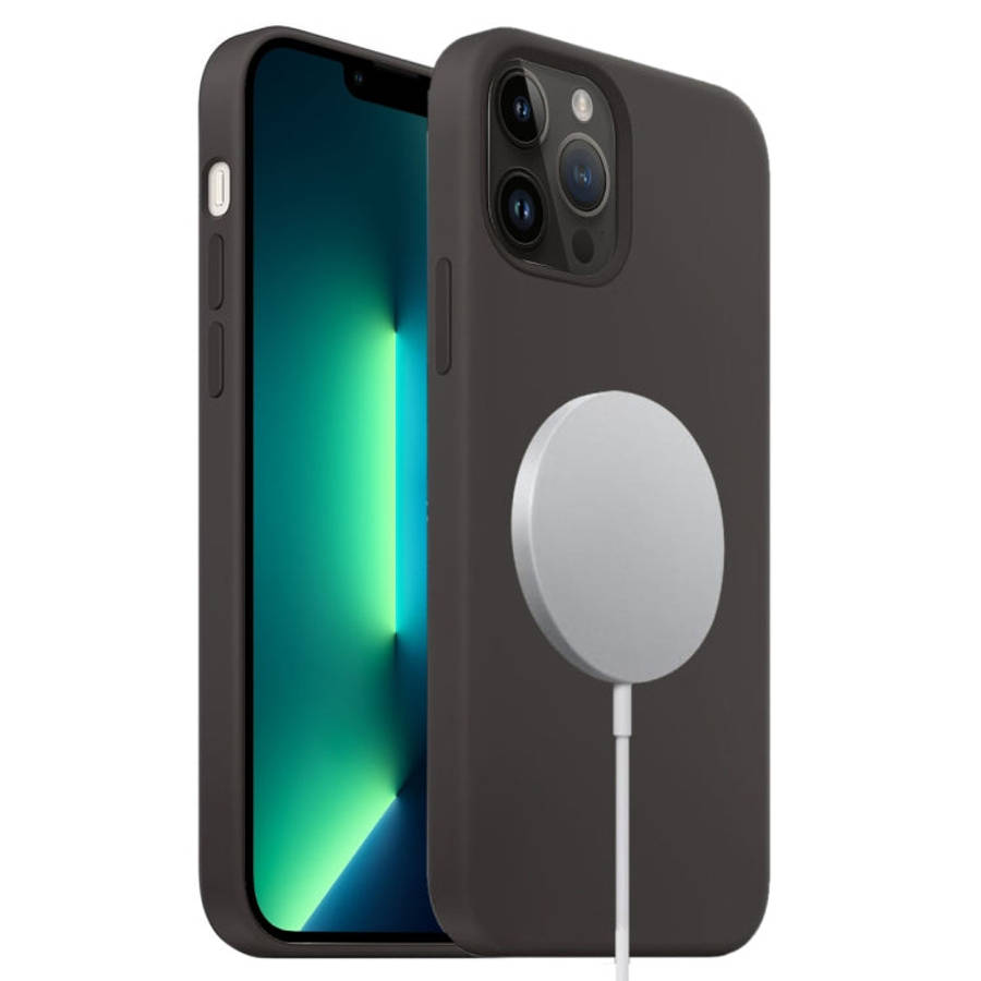 Liquid Silicone Full Coverage MagSafe Phone Case, For iPhone 13 Pro Max, For iPhone 13 Pro, For i...
