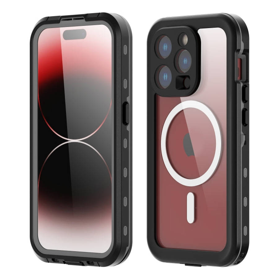 RedPepper IP68 Waterproof MagSafe Phone Case, For iPhone 15 Pro Max, For iPhone 15 Pro, For iPhon...